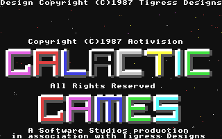 C64 GameBase Galactic_Games Activision 1987