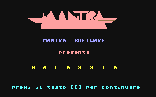 C64 GameBase Galassia Mantra_Software 1985