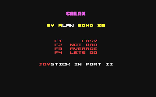 C64 GameBase Galax (Public_Domain) 1986