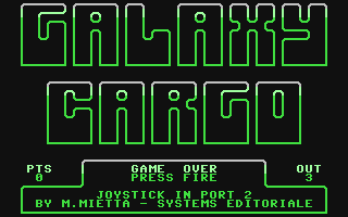 C64 GameBase Galaxy_Cargo Systems_Editoriale_s.r.l./Commodore_(Software)_Club 1987