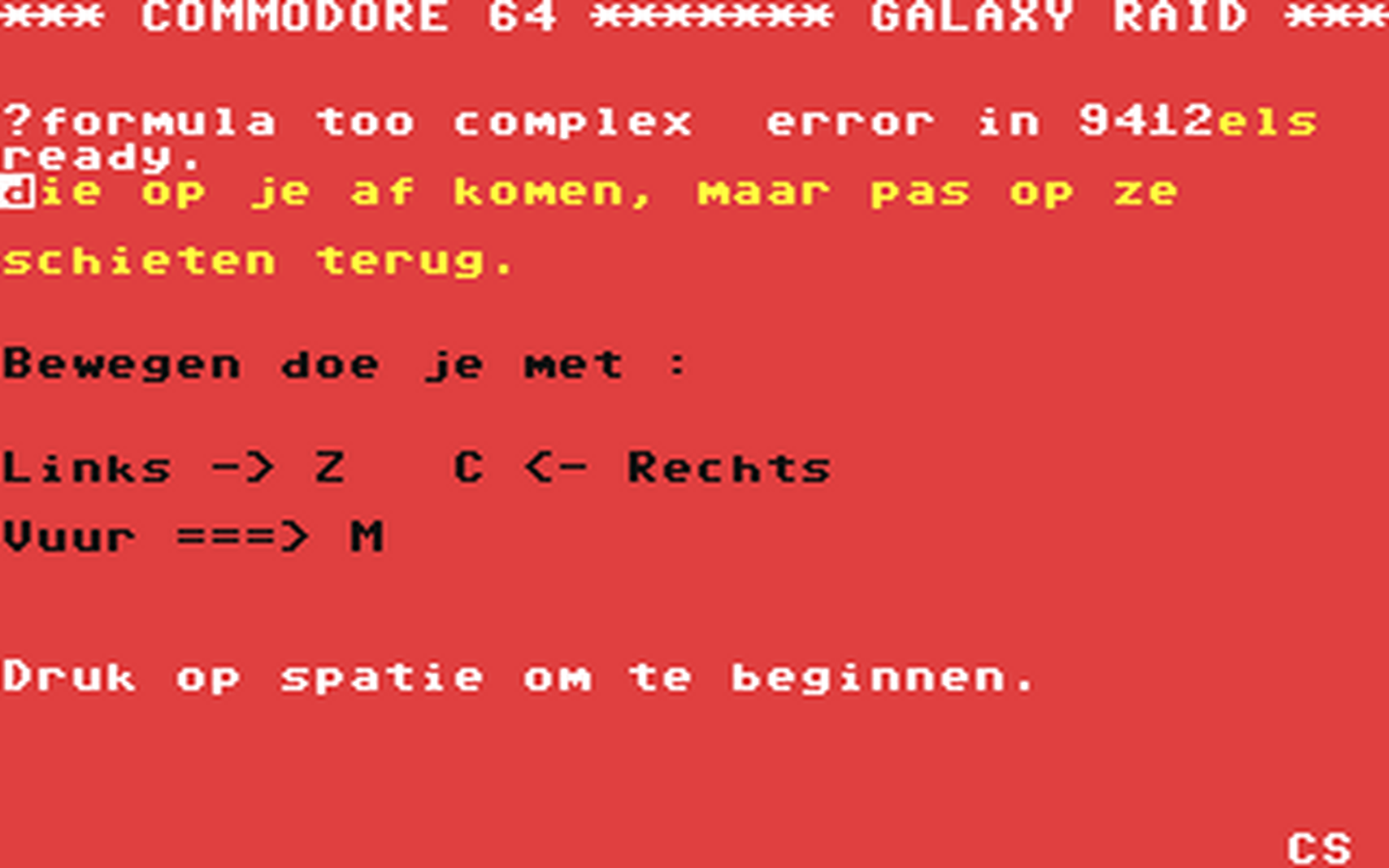 C64 GameBase Galaxy_Raid Courbois_Software 1983