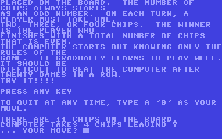 C64 GameBase Game_of_Even_Wins Creative_Computing 1978