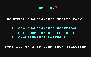 C64 GameBase Gamestar_Championship_Sports_Pack Activision/Gamestar 1987