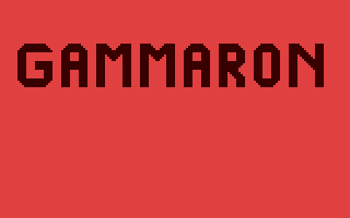 C64 GameBase Gammaron Animated_Software