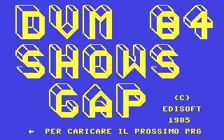 C64 GameBase Gap Edisoft_S.r.l./Next_Game 1985