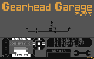 C64 GameBase Gearhead_Garage_BASIC (Public_Domain) 2016