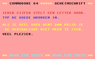 C64 GameBase Geheimschrift Courbois_Software 1984