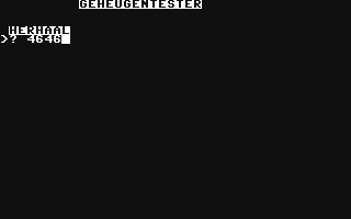 C64 GameBase Geheugentester Commodore_Info 1986