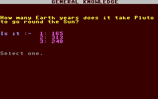C64 GameBase General_Knowledge (Public_Domain) 1987