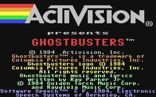 C64 GameBase Ghostbusters Activision 1984