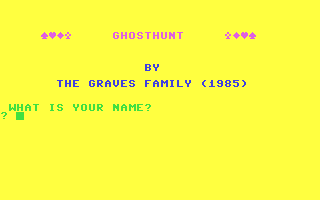 C64 GameBase Ghosthunt Kingfisher_Books_Ltd. 1985