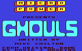C64 GameBase Ghouls Micro_Power 1984