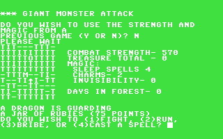 C64 GameBase Giant_Monster_Attack Creative_Computing 1984