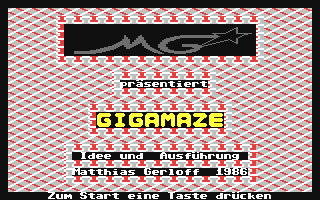 C64 GameBase Gigamaze Markt_&_Technik/64'er 1987