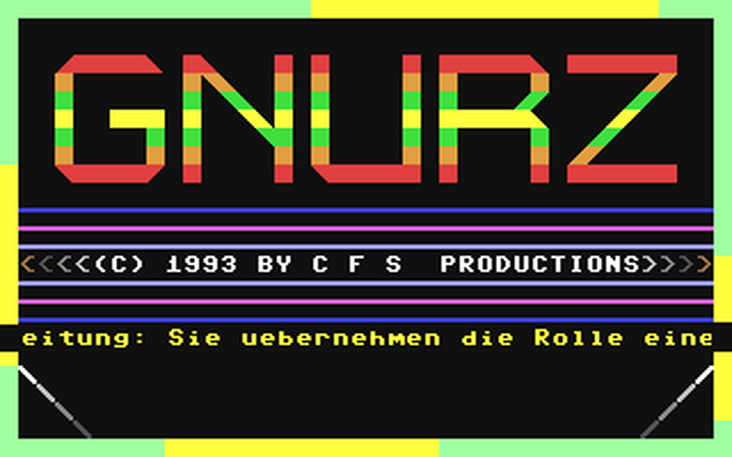C64 GameBase Gnurz CFS_Productions 1993