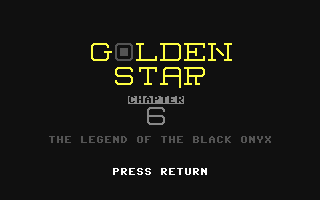 C64 GameBase Golden_Star_6_-_The_Legend_of_the_Black_Onyx (Public_Domain) 1994