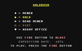 C64 GameBase Goldrush