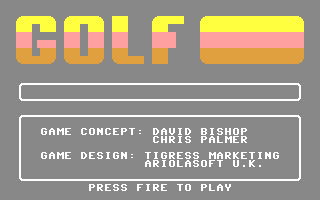 C64 GameBase Golf_Construction_Set Ariolasoft 1985