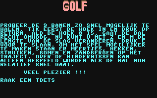 C64 GameBase Golf Courbois_Software 1984
