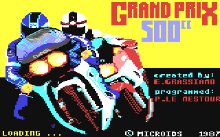 C64 GameBase Grand_Prix_500cc Microids 1987