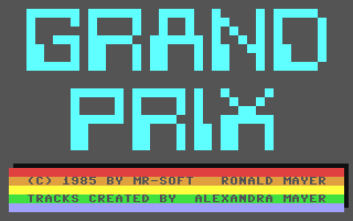 C64 GameBase Grand_Prix Tronic_Verlag_GmbH/Computronic 1985
