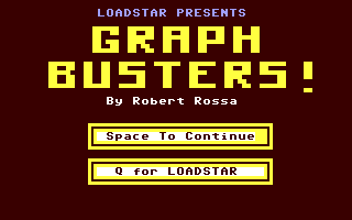 C64 GameBase Graphbusters! Loadstar/Softdisk_Publishing,_Inc. 1988