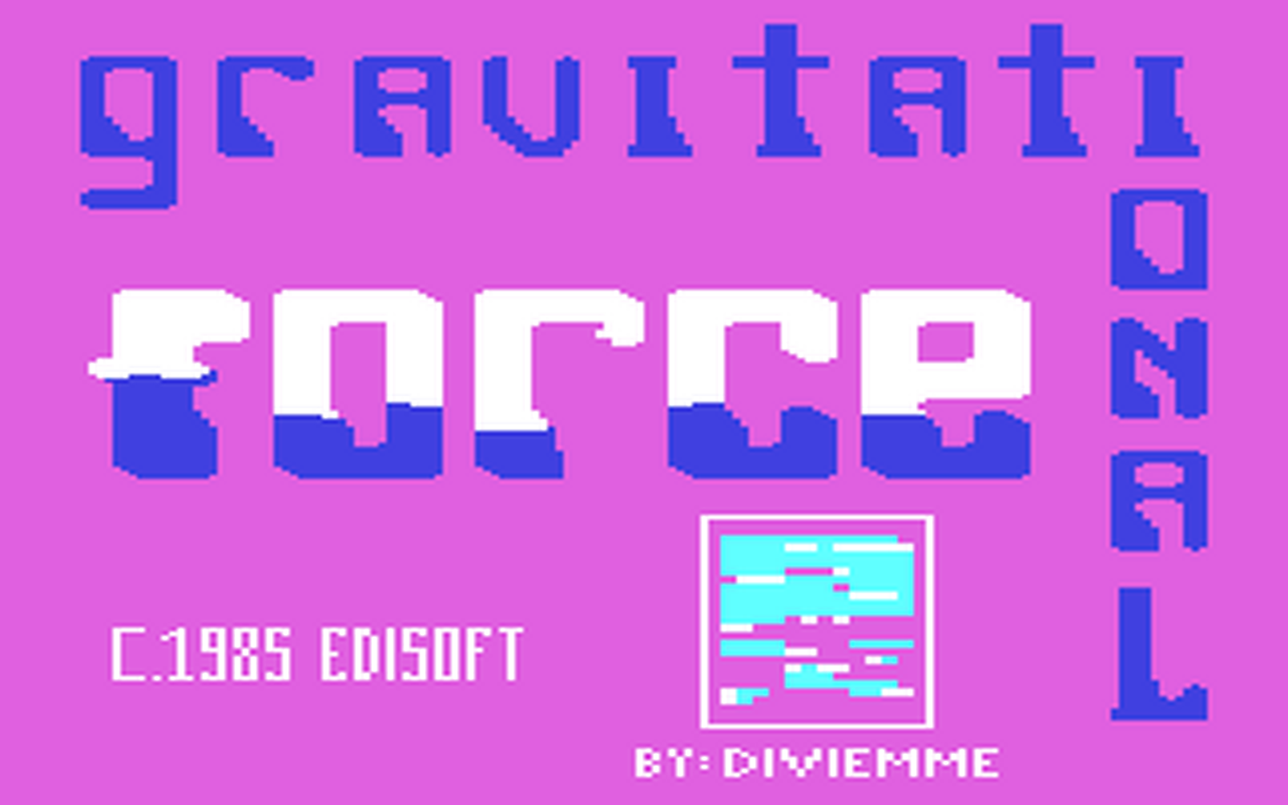 C64 GameBase Gravitational_Force Edisoft_S.r.l./Next_Game 1985
