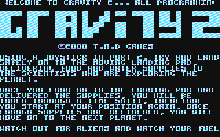 C64 GameBase Gravity_II The_New_Dimension_(TND) 2000
