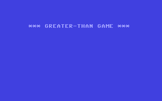 C64 GameBase Greater-Than_Game Hayden_Book_Company,_Inc. 1984