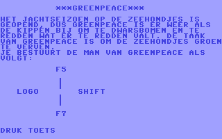 C64 GameBase Greenpeace Commodore_Info 1984