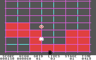 C64 GameBase Gridder Microdigital 1983