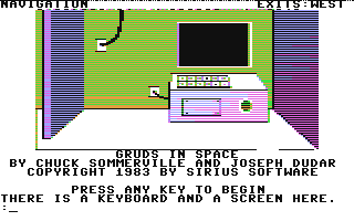 C64 GameBase Gruds_in_Space Sirius_Software 1983