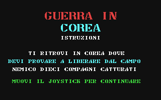 C64 GameBase Guerra_in_Corea Pubblirome/Super_Game_2000 1985