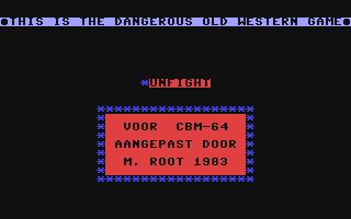 C64 GameBase Gunfight Courbois_Software 1983