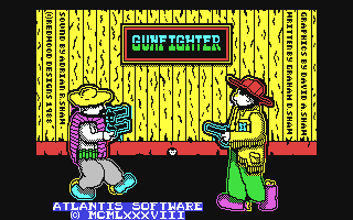 C64 GameBase Gunfighter Atlantis_Software_Ltd. 1989