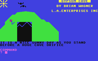 C64 GameBase Gypsum_Cave AdVENTURES,_Inc._(L.A._Enterprises,_Inc.) 1983