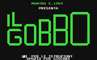 C64 GameBase Gobbo,_Il Mantra_Software 1984