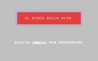 C64 GameBase gioco_della_Vita,_Il Armando_Curcio_Editore 1984