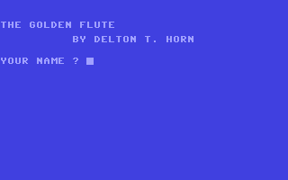 C64 GameBase Golden_Flute,_The dilithium_Press 1984