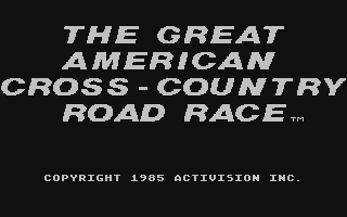 C64 GameBase Great_American_Cross-Country_Road_Race,_The Activision 1985