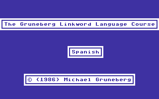 C64 GameBase Gruneberg_Linkword_Language_Course,_The_-_Spanish Artworx_Software_Company 1986
