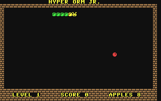C64 GameBase Hyper_Orm_Jr. DCA/TAST! 1987