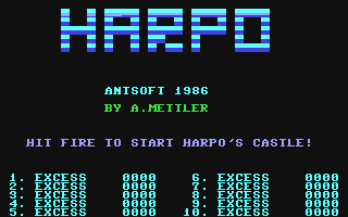 C64 GameBase Harpo (Not_Published) 2018