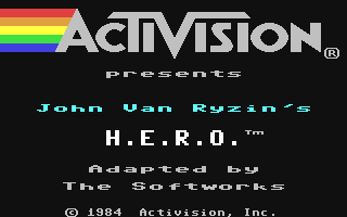 C64 GameBase HERO_-_Helicopter_Emergency_Rescue_Operation Activision 1984