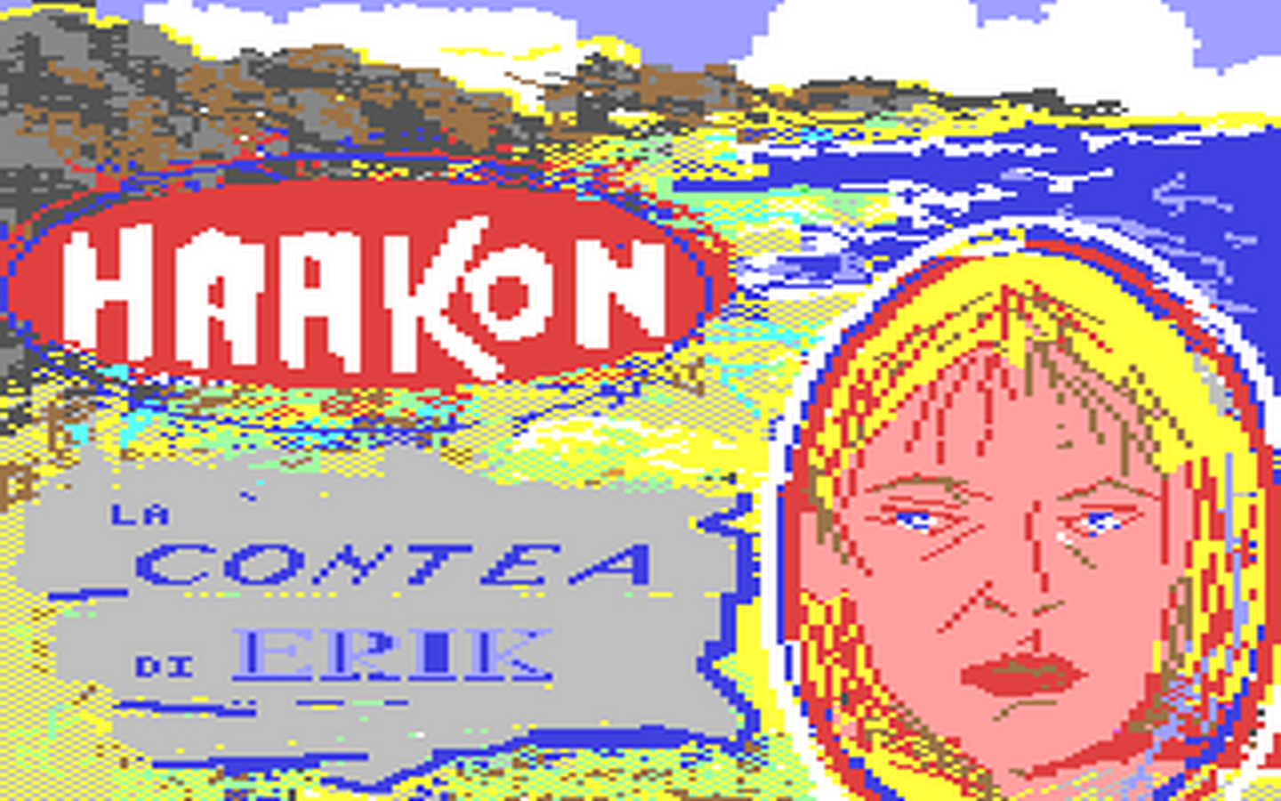 C64 GameBase Haakon_-_La_Contea_di_Erik Edisoft_S.r.l./Next_Strategy 1986