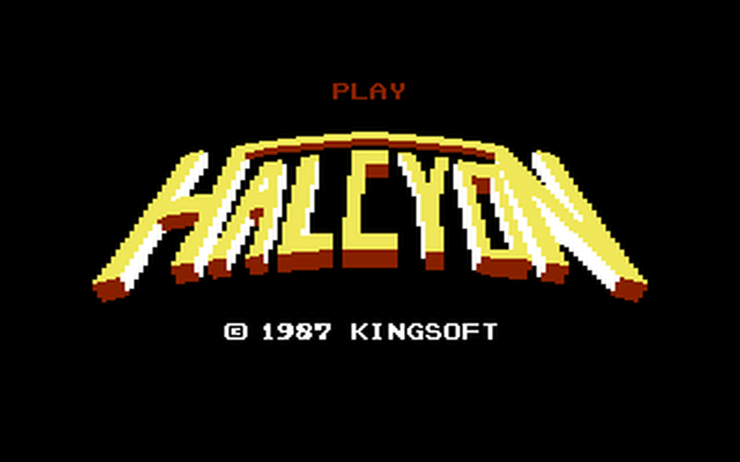 C64 GameBase Halcyon Kingsoft 1987