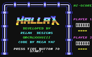 C64 GameBase Hallax Binary_Zone_PD 1988