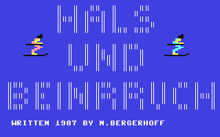 C64 GameBase Hals_und_Beinbruch Markt_&_Technik/64'er 1988
