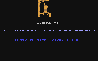 C64 GameBase Hangman_II CP_Verlag/Magic_Disk_64 1992