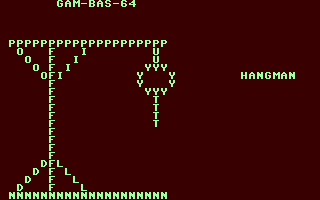 C64 GameBase Hangman_for_Two Interface_Publications 1984